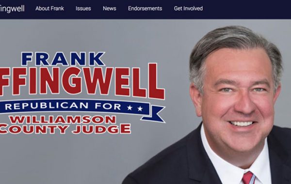 Frank Leffingwell for Williamson County Judge